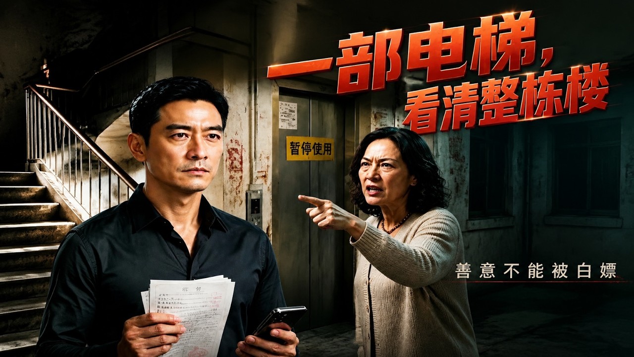 【高清全集】《一部电梯，看清整栋楼》 #逆袭 #爱情 #甜宠 #反转 #热门短剧 #drama #爽剧 #電影 #精彩影视 #AI短剧