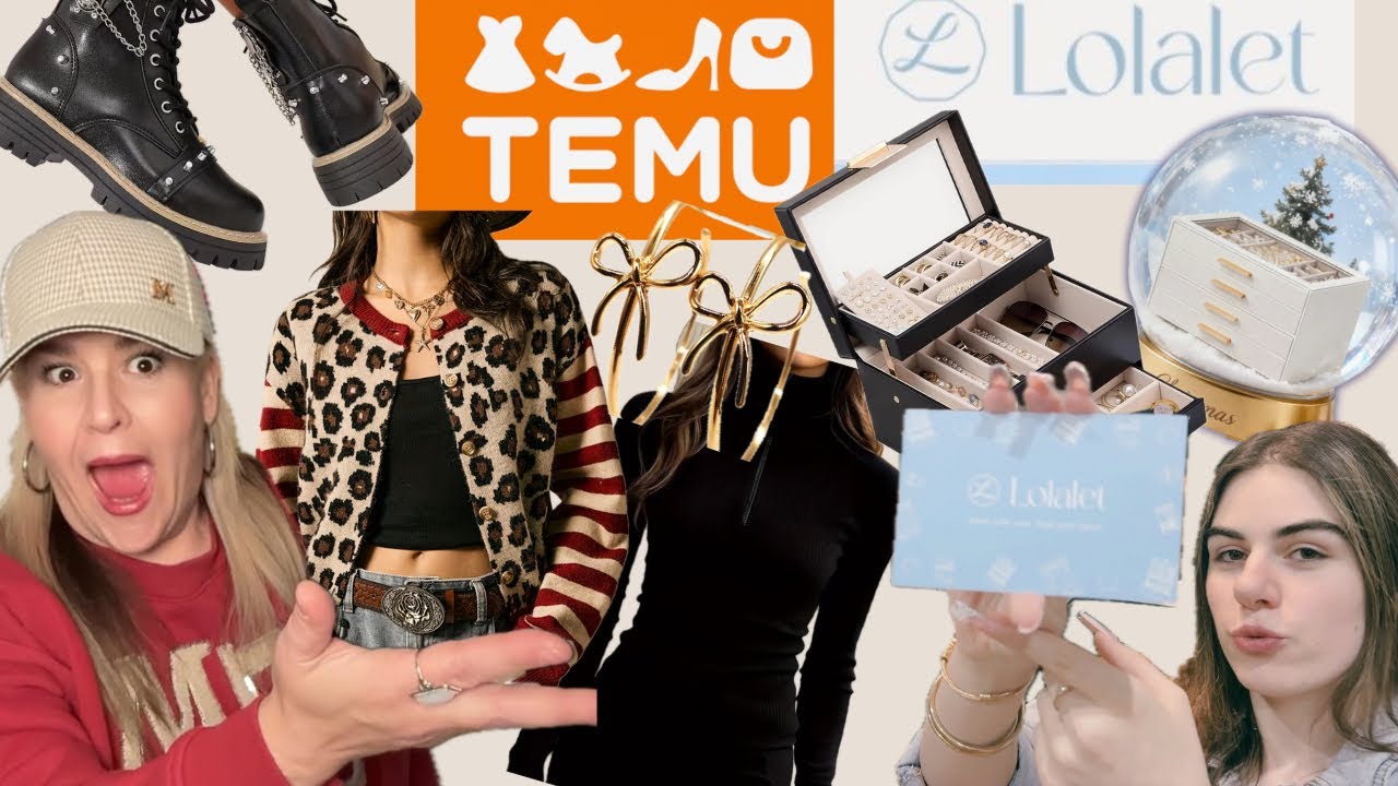 Самое лучшее я оставила напоследок! 🎁 Большая покупка в TEMU + обзор шкатулки для украшений Lolalet