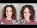 How to Refresh Curls with Little to No Water &amp; Prevent Damage