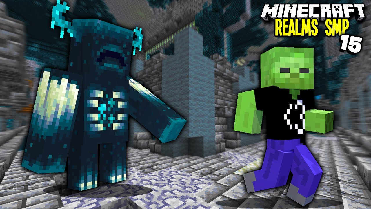 I FINALLY Went to the ANCIENT CITY in Minecraft! (Realms SMP EP15)