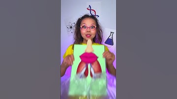 🫁BALLOON EXPERIMENT Shows How LUNGS Work for KIDS! 🎈🔬 #shorts #learn