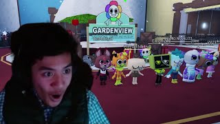 🔴LIVE: Rainbow Run Road to Floor 100 🌈 | Dandys World