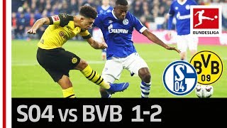 Schalke 04 vs. Borussia Dortmund I 12 I Highlights I Jadon Sancho Becomes The Revierderby Hero