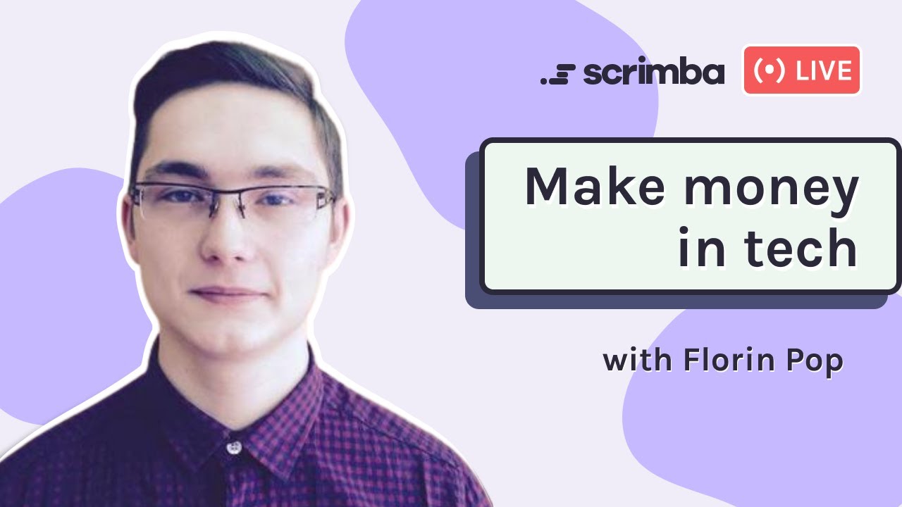 How to Make Money in Tech - with Florin Pop | Web Development | Hustle