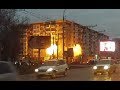 Момент взрыва и обрушения жилого дома в Ижевске 09.11.17