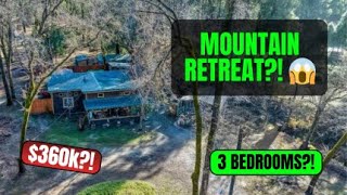 Cozy Oakhurst retreat on 1 acre w/ creek patio, hot tub, RV hookups—ideal Airbnb or getaway