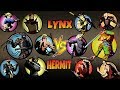Shadow Fight 2 Lynx and Bodyguards VS Hermit and Bodyguards
