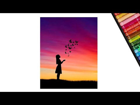 Featured image of post Sunset Scenery Drawing With Oil Pastels - #sunset #drawing how to draw sunset with color pencil step by step.
