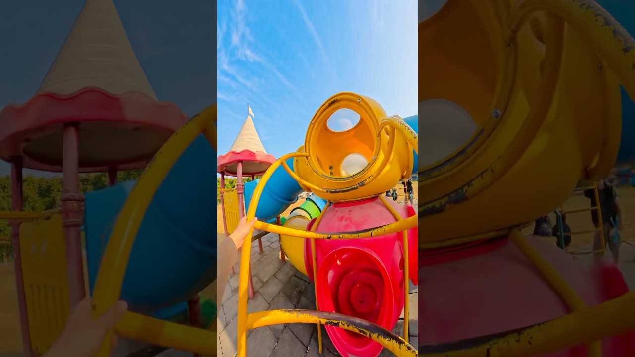 bella ciao playground parkour chasing pov😂