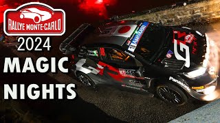 Rallye Monte-Carlo 2024 | Night Stages - The Best Atmosphere