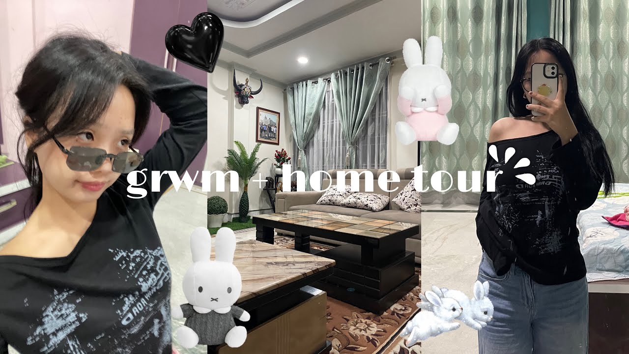 Экскурсия по дому☁️|| Grwm🎀|| контент, запрошенный моими подписчиками 💗