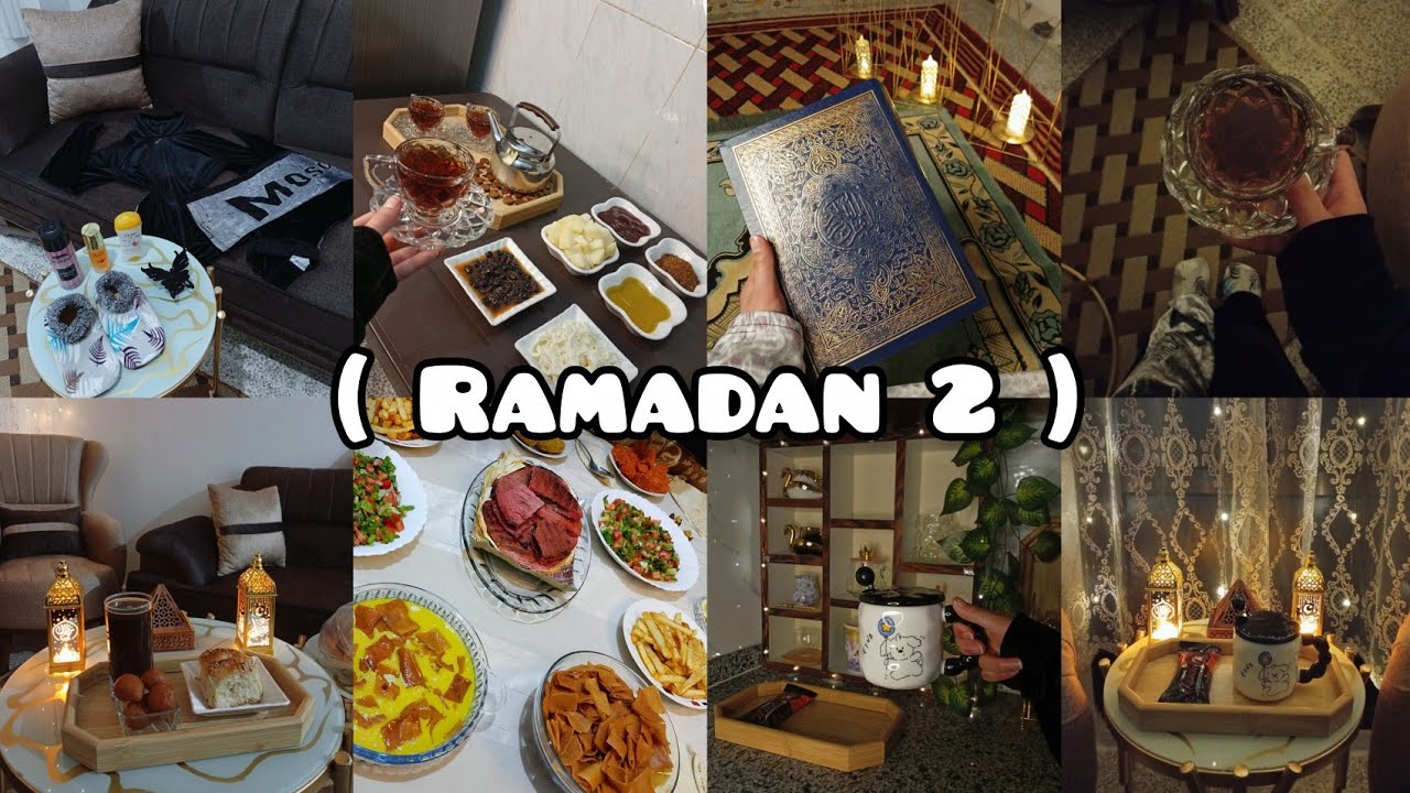 ( 2 رمضان 🌙 ) روتيني من السحور للفطور  🌃🌤️ اطيب فتة من تحت دياتي 😌🍲 • أجوائي الحلوة بعد الافطار 💅🏻🖤