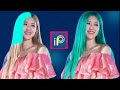 HOW TO CHANGE HAIR COLOR  IN IBISPAINT X/how to color the hair in ibispaint x/ibispaint x tutorial