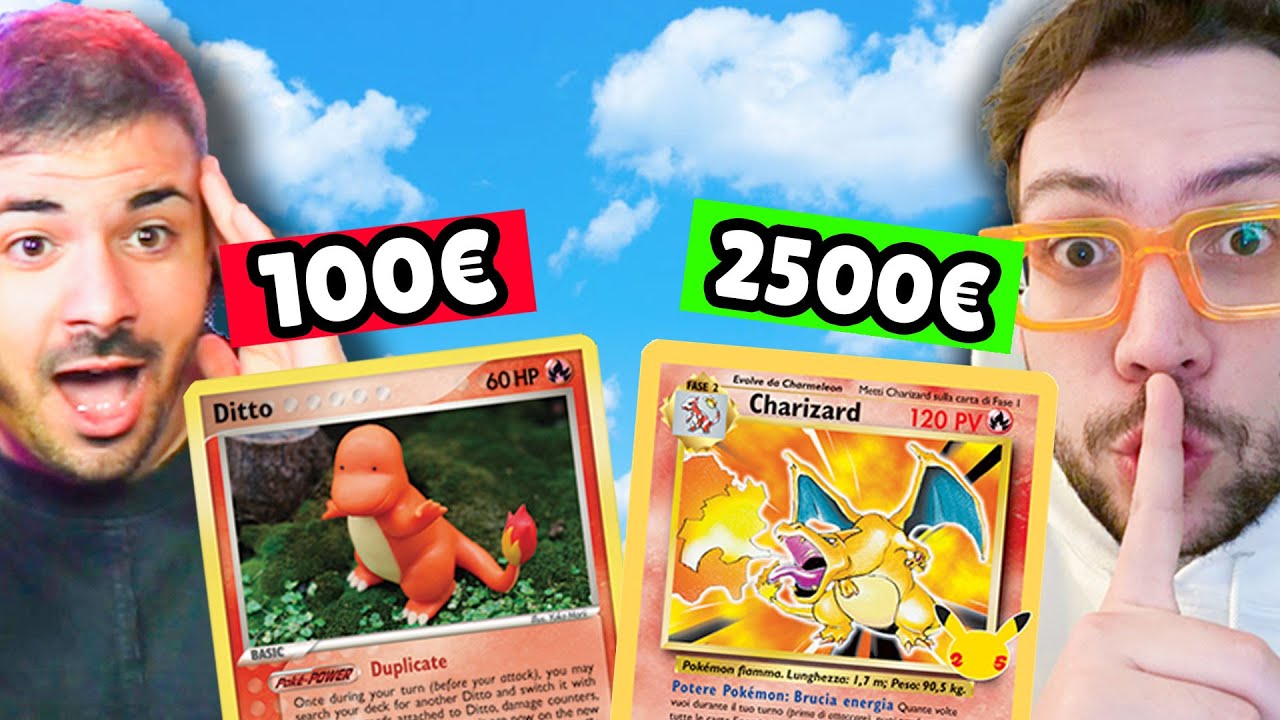 CHI TROVA LA CARTA POKÉMON PIÙ COSTOSA VINCE CONTRO THEMARK! - YouTube