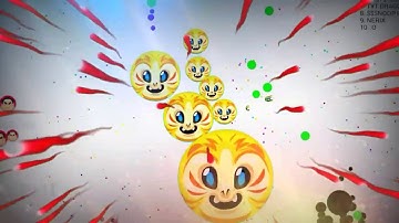 AGARIO & BLOB.IO MOBILE HOT CHICKS ARE DESTROYING SERVERS // BEST MOMENTS (Blob.io)