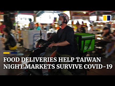 Food delivery services help Taiwan’s troubled night markets survive coronavirus pandemic Food delivery services help Taiwan’s troubled night markets survive coronavirus pandemic