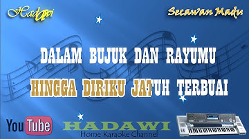 Karaoke VIA VALLEN - SECAWAN MADU | Keyboard Cover Tanpa Vokal