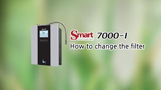 Smart 7000-I water ionizer : How to replace the filter Smart 7000-I water ionizer : How to replace the filter