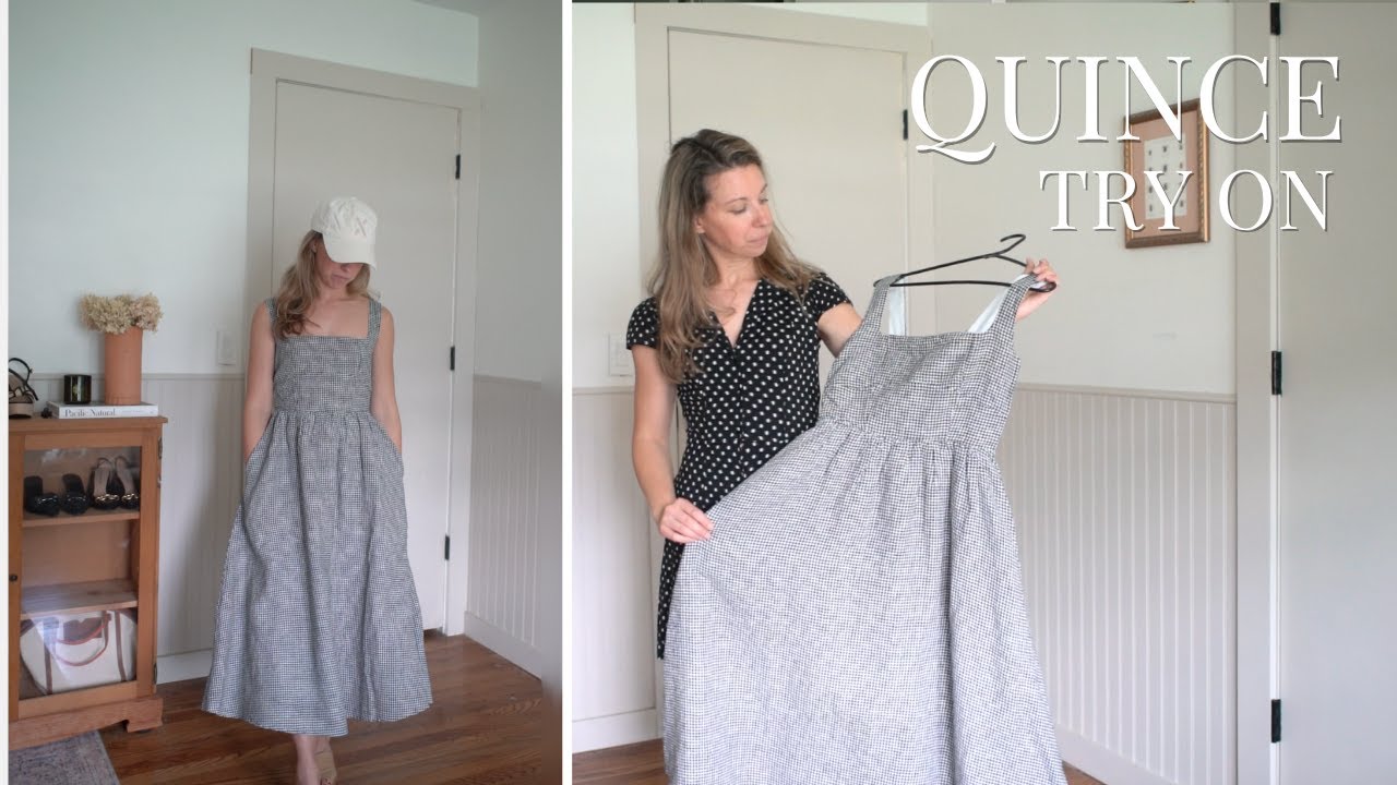 Quince Try On Summer Haul | Petite Friendly Linen Pieces