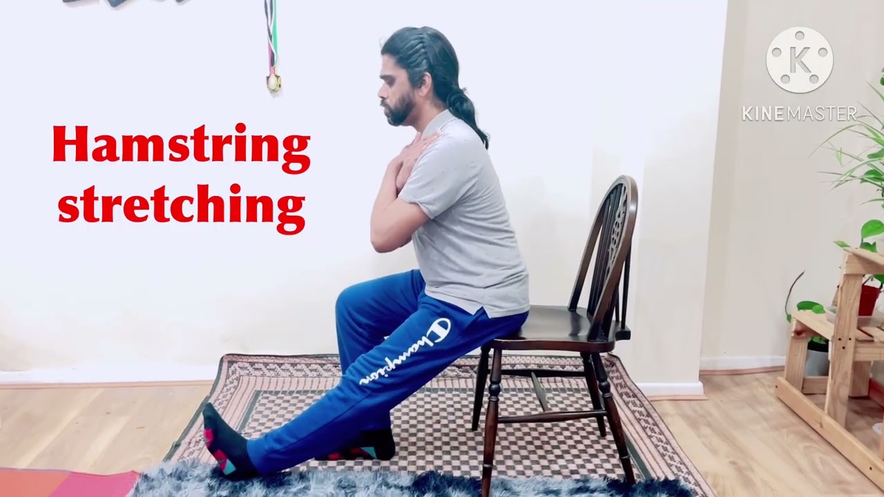 Hamstring  stretching  -