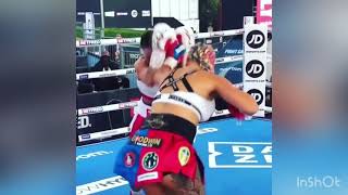 Boxing Beauty Ebanie Bridges Secures Third-Round Tko Over Bec Connolly