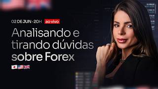 ANALISANDO ATIVOS AO VIVO E TIRANDO DÚVIDAS SOBRE FOREX