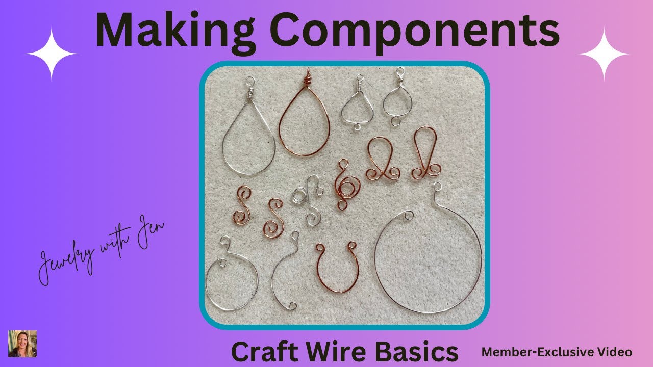 How to Make Components with Craft Wire - Building on Craft Wire Basics ...