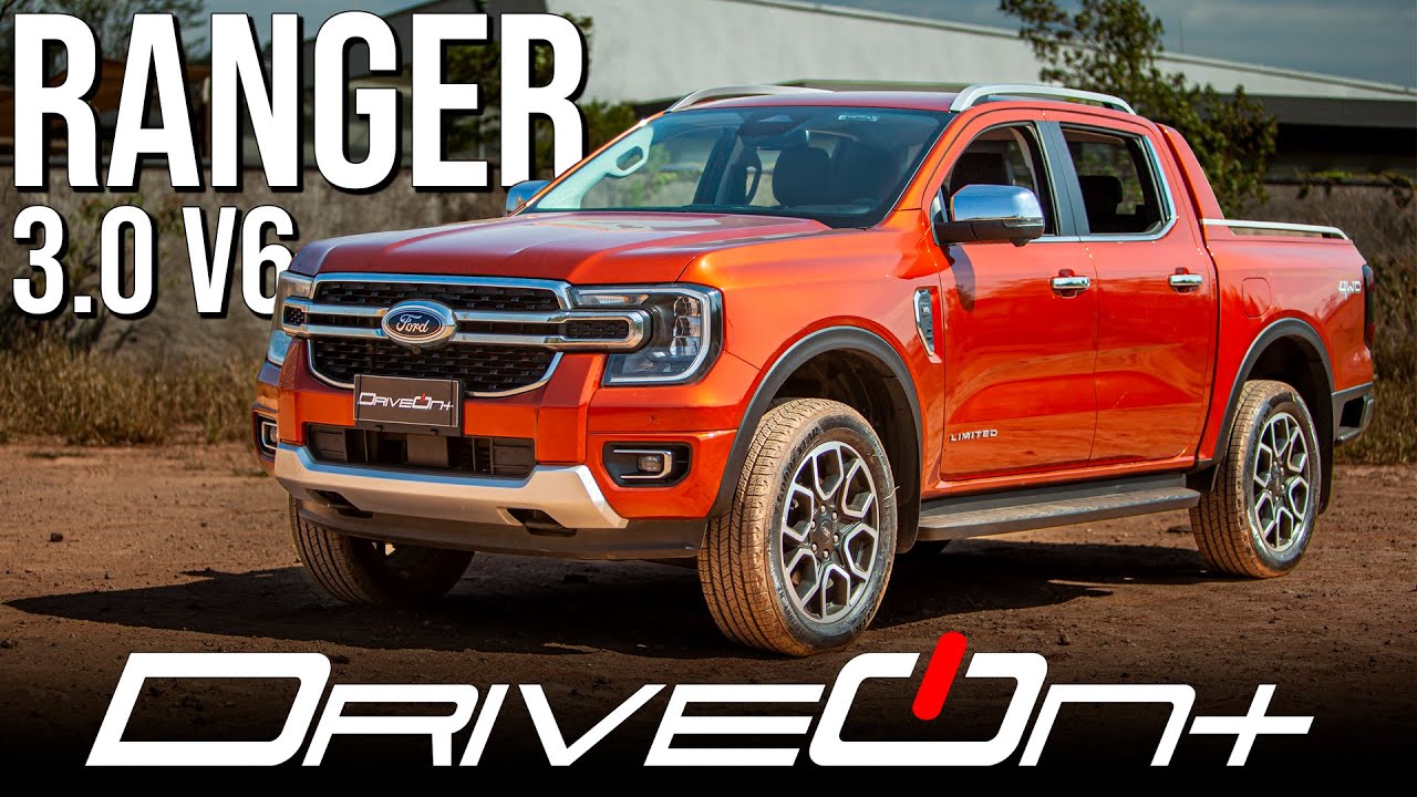 Ford Ranger Limited V6 4WD | Bem equipada, tecnológica, segura, bonita e com motor V6 Turbo Diesel