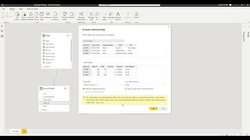 Importing Data into Power BI and Creating Table Relationships
