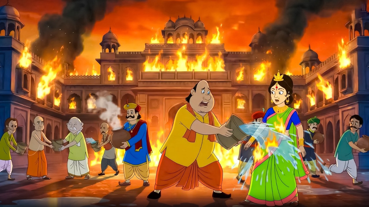 প্রাসাদ গ্রাস করা আগুন থেকে গোপাল কীভাবে রাণীকে রক্ষা করবে | Fun Gopal | Gopal Bhar | New Ep 2026