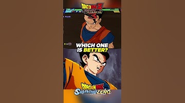 Ultimate Gohan Burst Rush Comparison - DBZ BT3 & Sparking! Zero