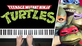 Main Theme - Teenage Mutant Ninja Turtles || PIANO COVER