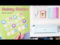 Making Stickers for my Bullet Journal with CRICUT | easy & cute