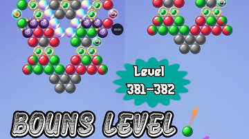 New Bubble shooter game play level 381-382 game play bubble shooter android game