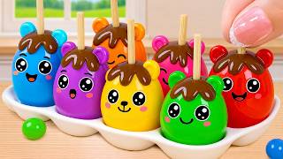Mini Rainbow Ice Cream Cake Recipe With Chocolate Fantasy Sweet Treats Mini Cake Ideas