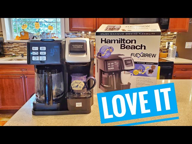 Coffee machine hamilton beach. Manual. Review.