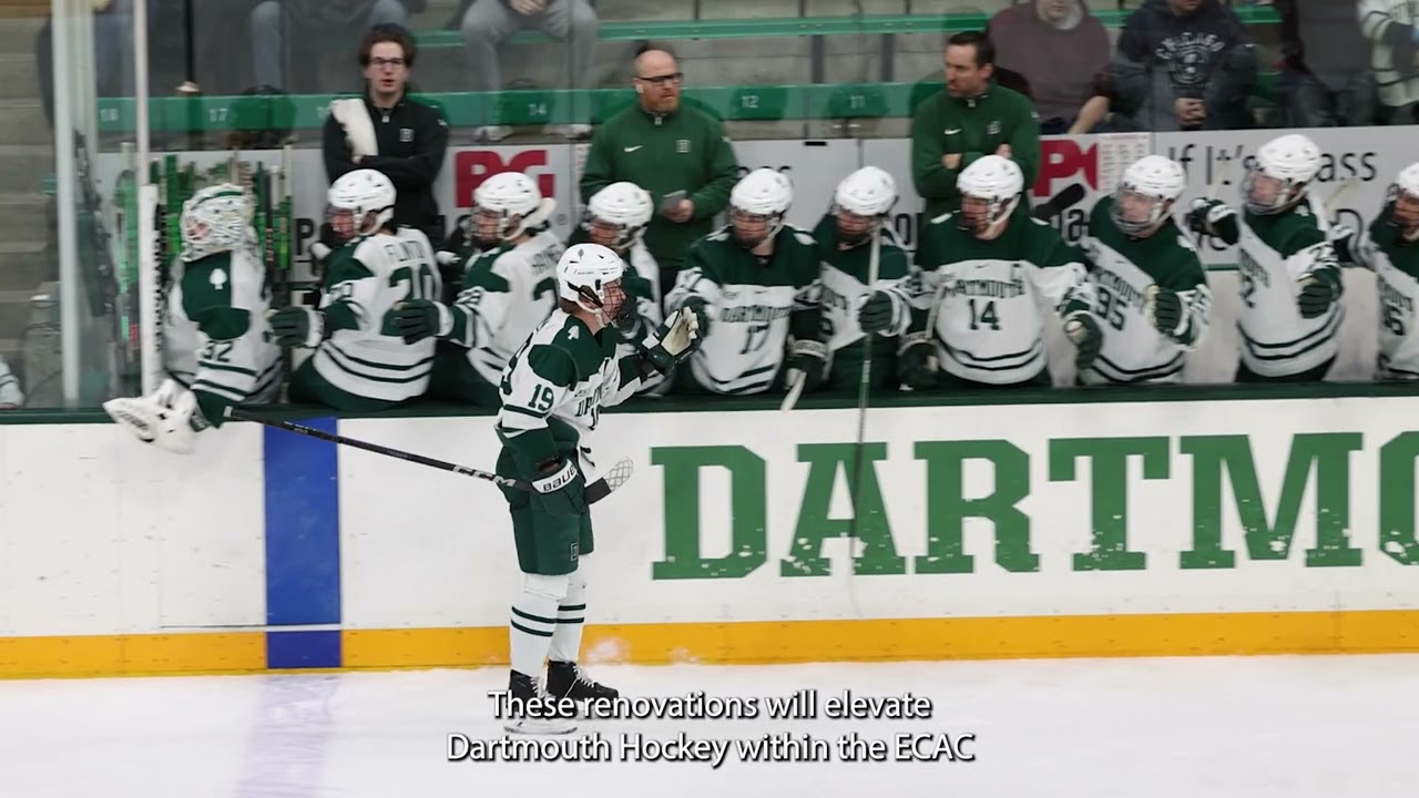 Dartmouth Athletics Announces Thompson Arena Renovation