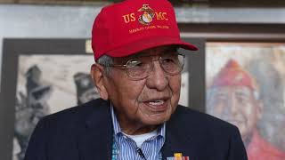 Navajo Code Talker Shares Story About Enlisting in the Marines at 15