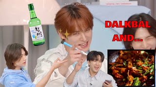 Stray Kids Late Night Snacks… & Alcohol [ENG SUB] | STAY 5th Birthday🌛야식 추천, 술한잔 음주 🤫