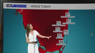 South Florida to see triple-digit feels like temperatures as near-record heat moves in