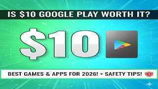 $10 Google Play Gift Card Best Mobile Games & Apps to Buy! Safe Guide screenshot 4