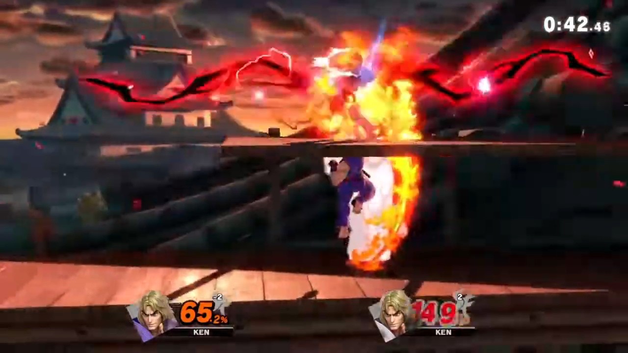 【Balrog Stage (ストリートファイターII)】ケン VS ケン【スマブラSP BGM (SPアレンジ)】