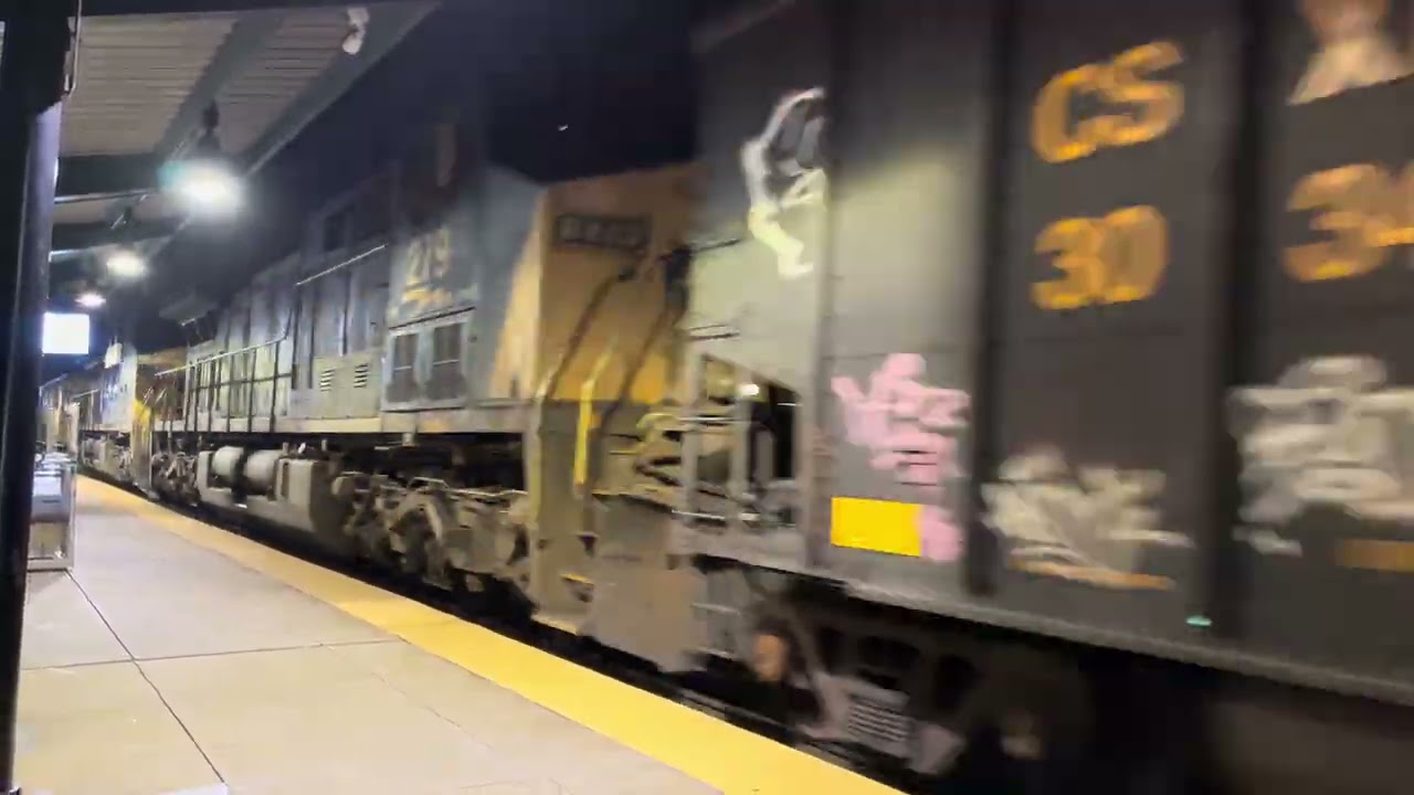 CSX Coal with CSX 1897 Monon Trailing at FBG