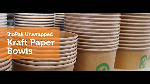 BioPak Unwrapped - Kraft Paper Bowls