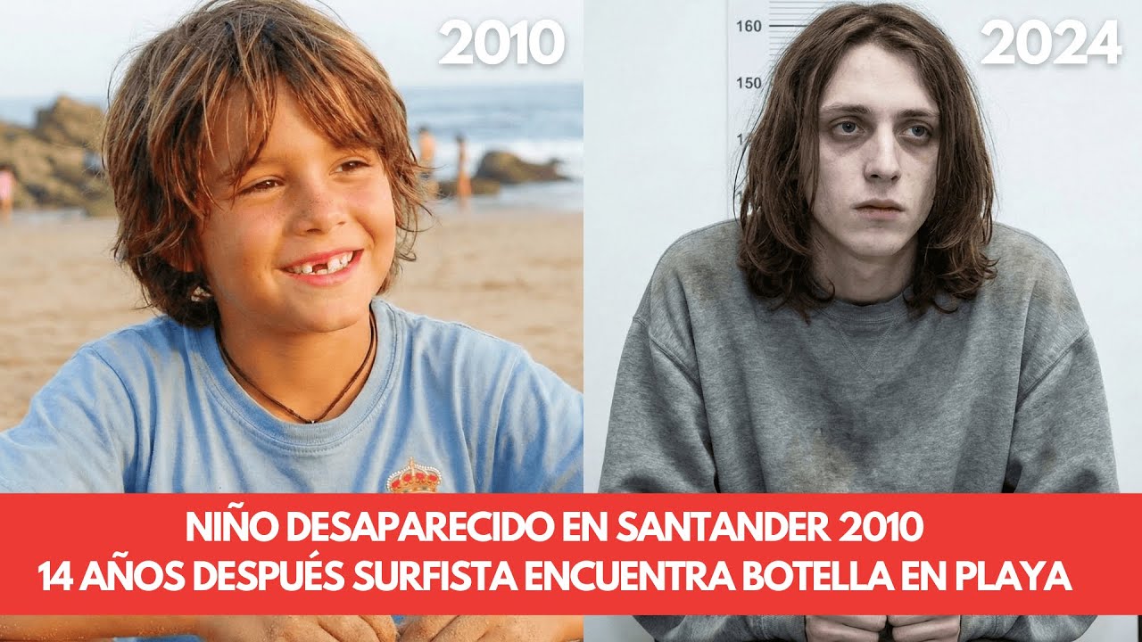 Niño desaparecido en Santander 2010 — 14 años después surfista encuentra botella en playa