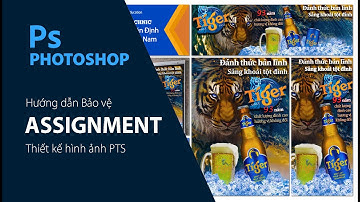 Hướng dẫn bảo vệ bài Assignment Photoshop #2