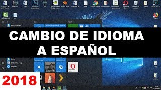 Como cambiar el idioma en windows 10 (de ingles a español) screenshot 3