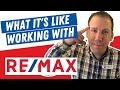 What its like working with remax 