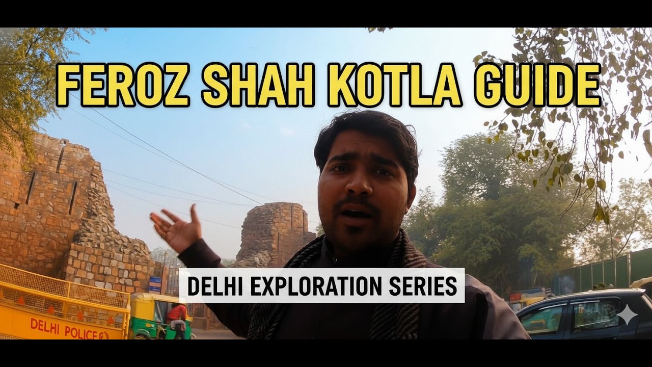 The Mystery of Feroz Shah Kotla: Delhi’s Haunted City of Djinns | Full Video | TravelByDil