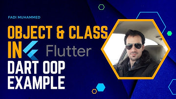 شرح  example Object and Class في لغة Dart